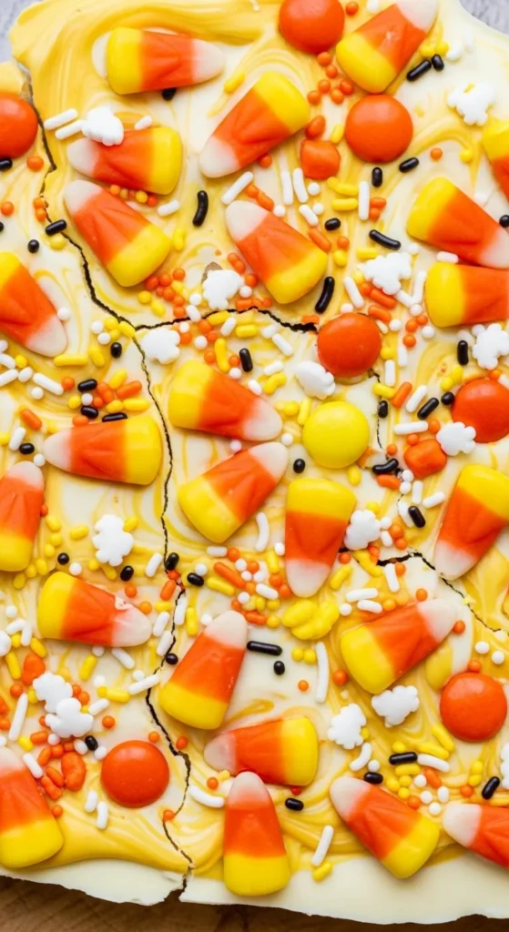 Candy Corn Bark