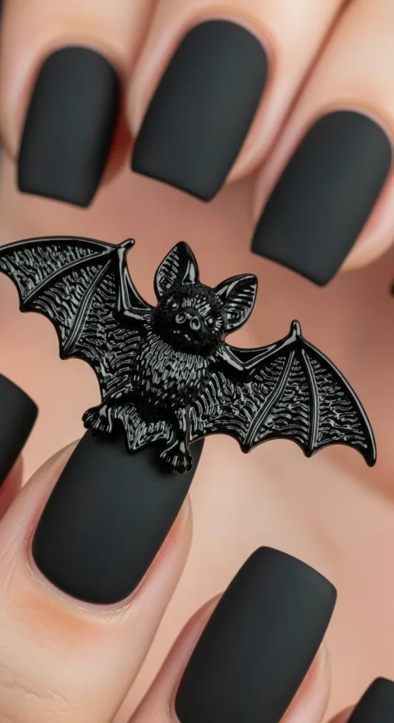Glossy Bat on Matte