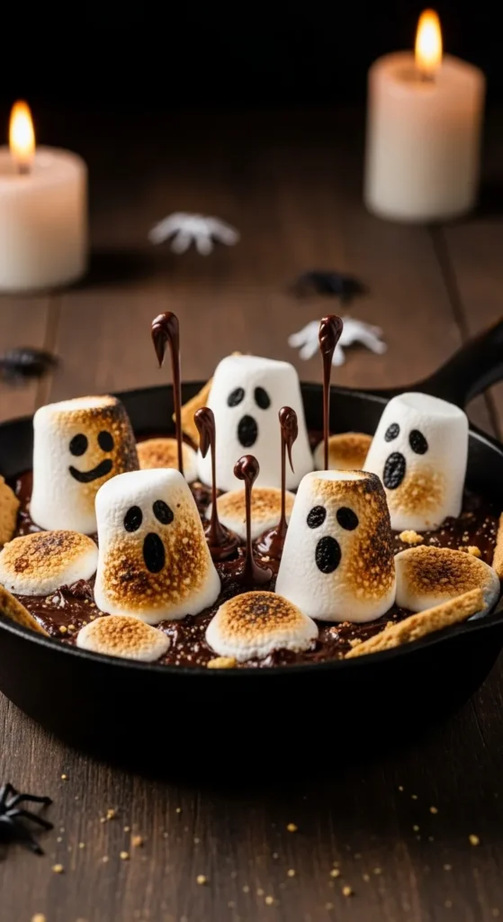 Haunted S’mores Dip