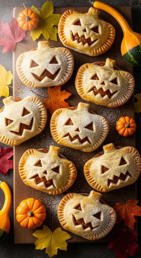 Jack-O’-Lantern Hand Pies
