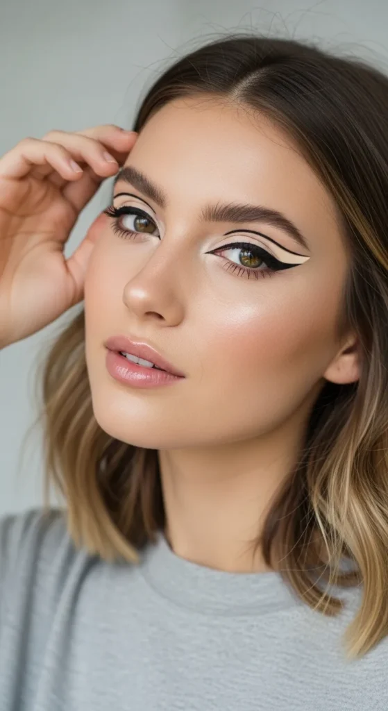 Negative Space Eyeliner