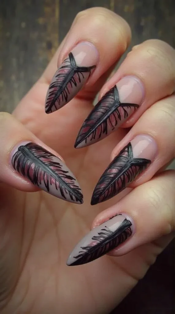 Raven Feather French