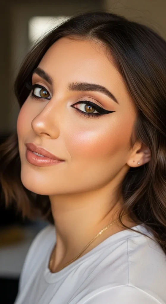 Reverse Cat Eye Eyeliner