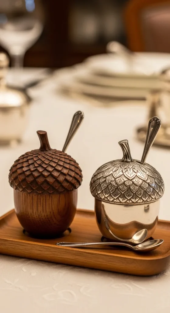 Acorn Salt Cellars