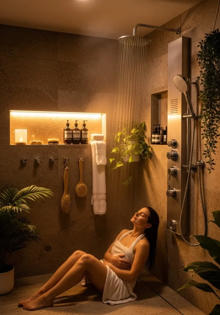 Curate a 5-Minute Spa Shower