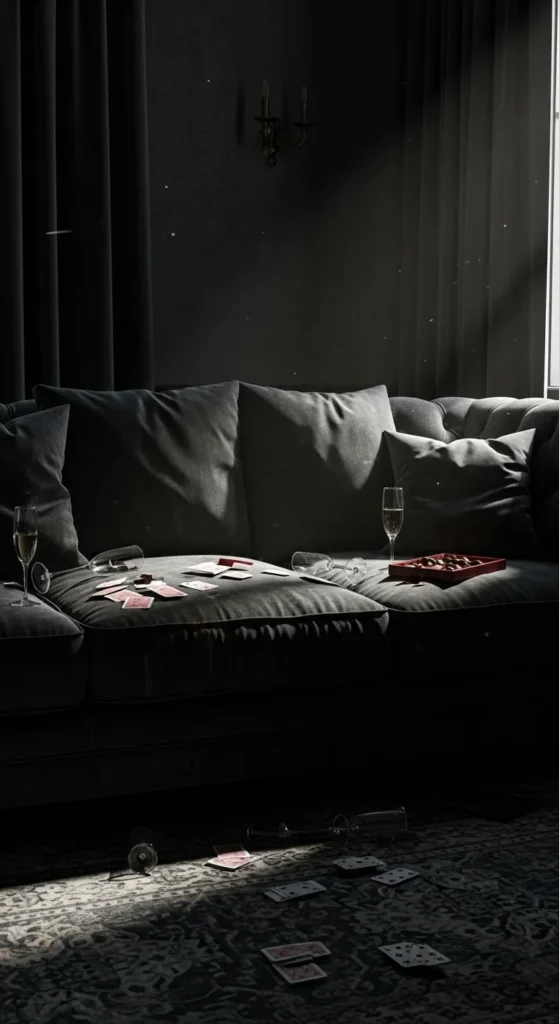 Darker Sofas Hide Sins