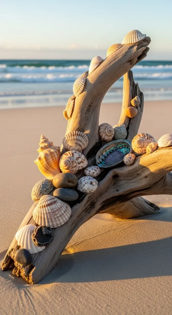 Driftwood & Shells