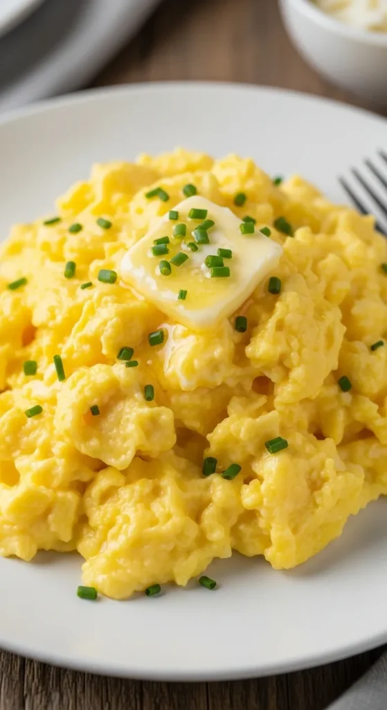 Fluffy Scrambled Eggs