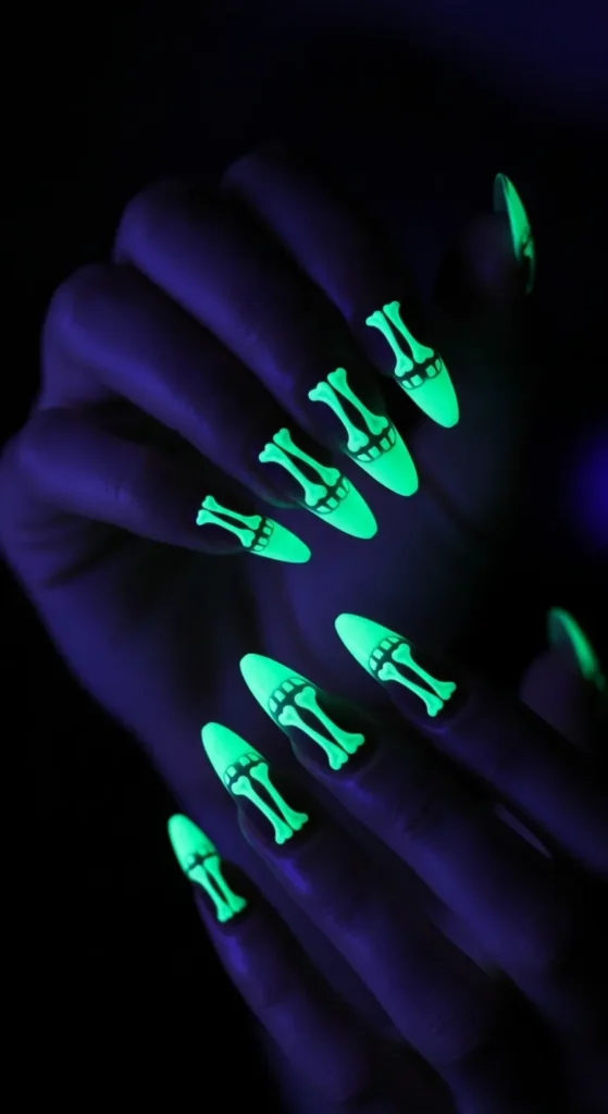Glow Skeleton Tips That Dance in the Dark