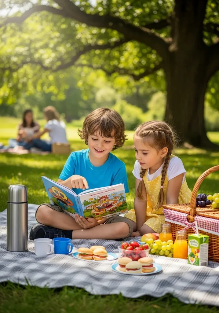 Have a Cozy Storytime Picnic