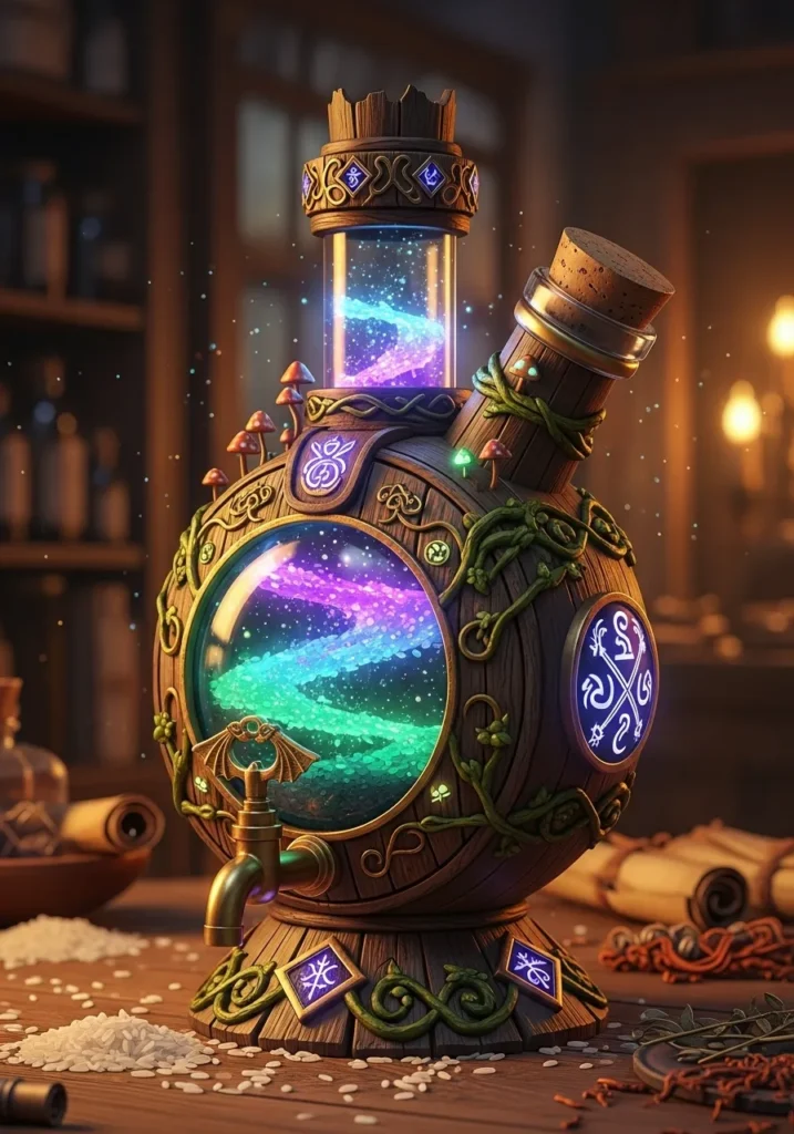 Magic Potion Rice Bin