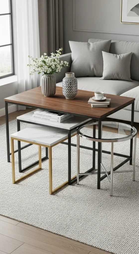 Nesting Tables for Flexibility