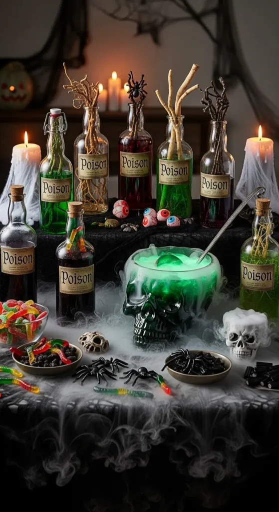 Poison Bottle Drink Station