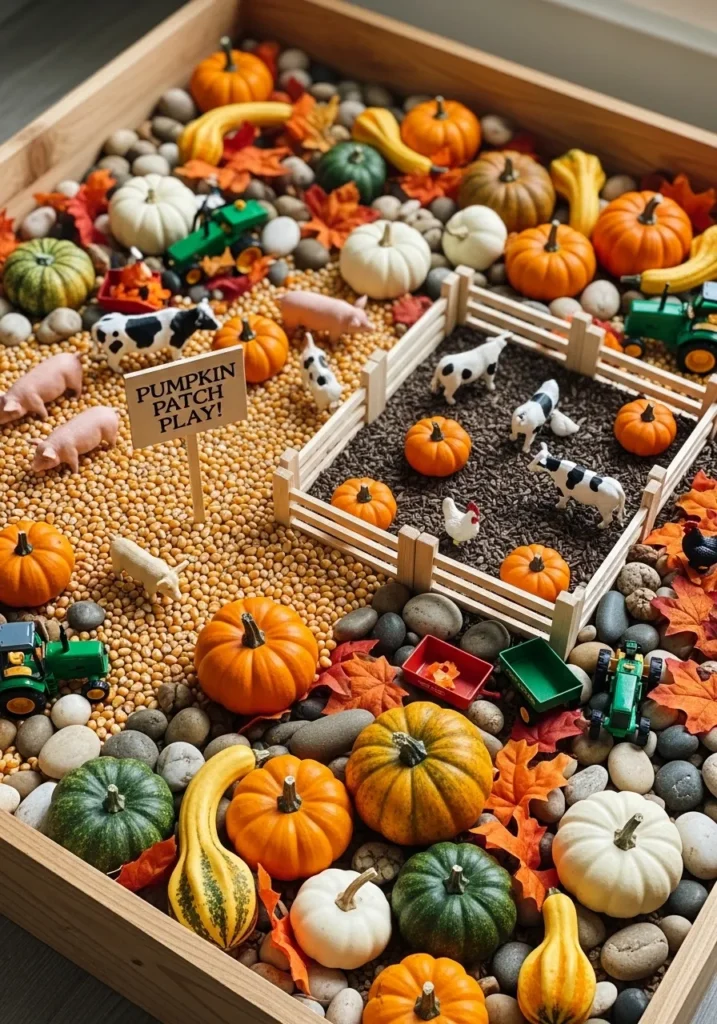 Pumpkin Patch Play Bin