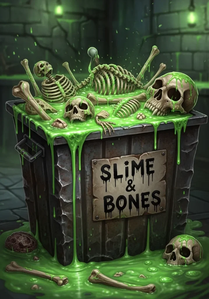 Slime & Bones Bin