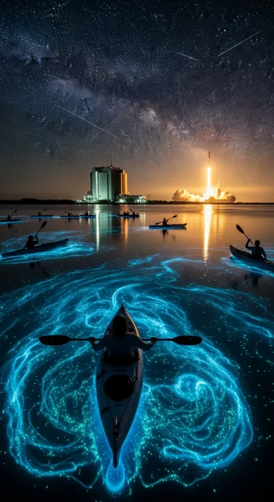The Space Coast & Bioluminescence Bay (Titusville to Merritt Island)