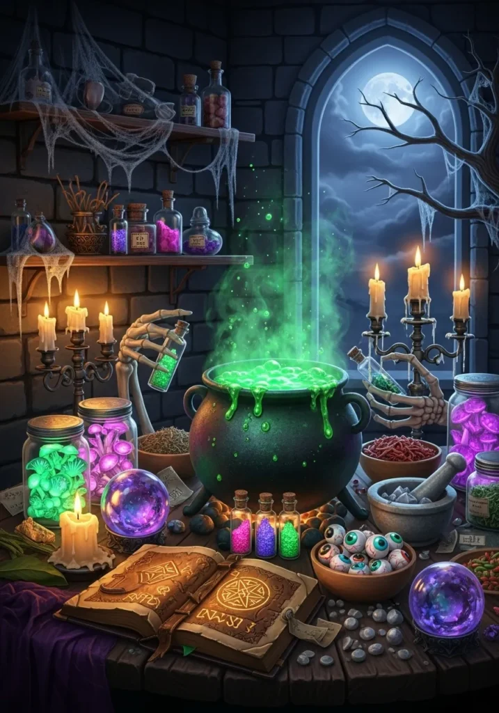 Witch’s Brew Potion Station