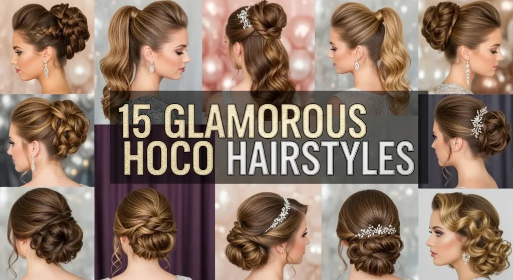 15 Glamorous Hoco Hairstyles