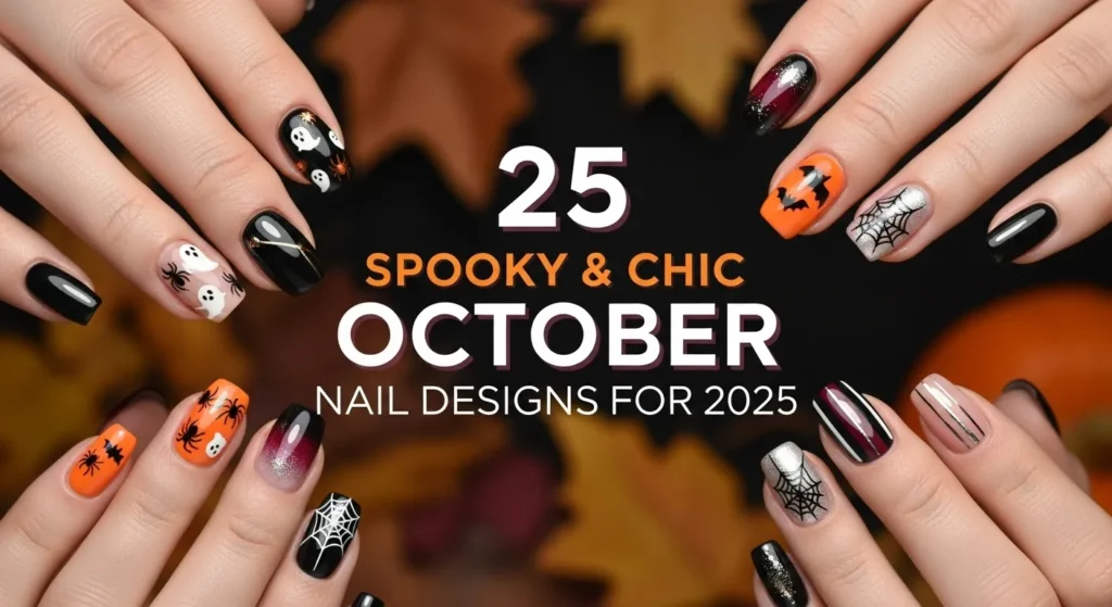 25 Spooky & Chic October Nail Designs for 2025