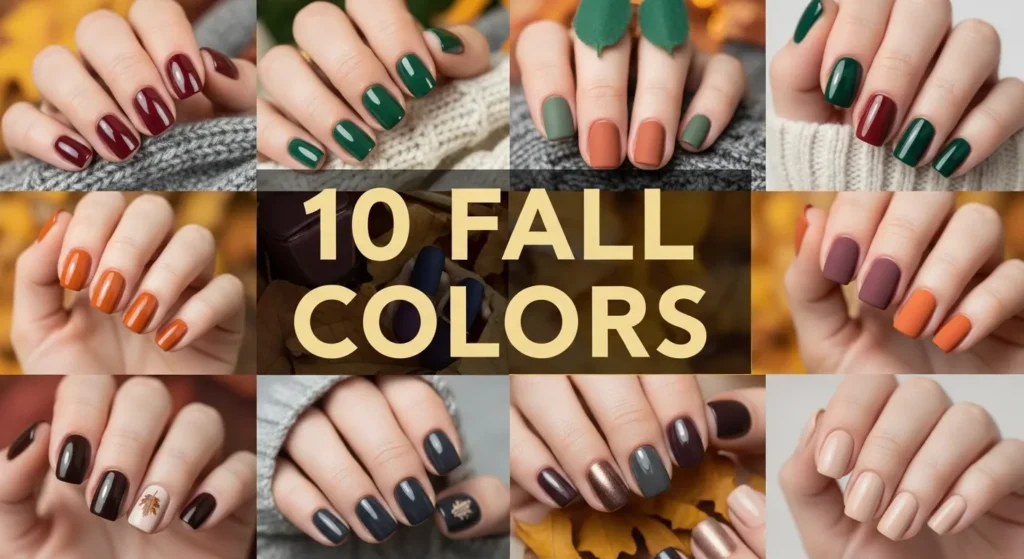 The Top 10 Fall Nail Colors
