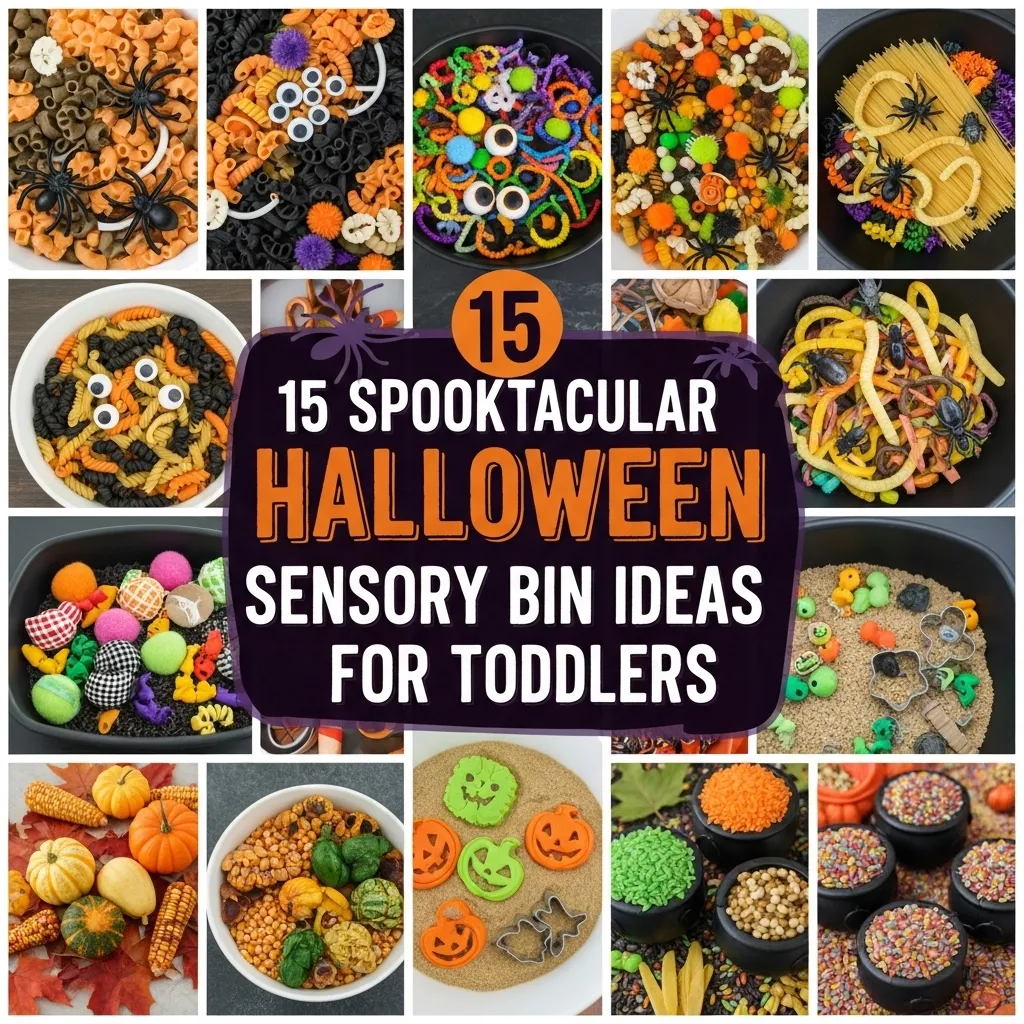 15 Spooktacular Halloween Sensory Bin Ideas for Toddlers