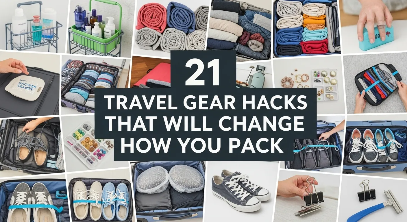 21 Travel Gear Hacks That Will Change How You Pack