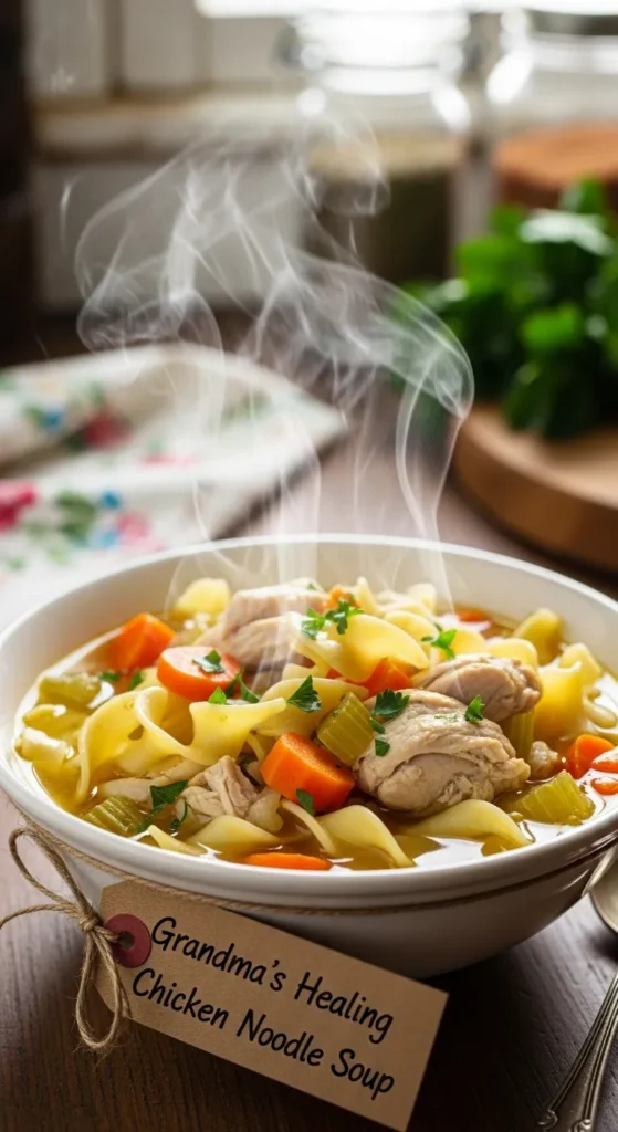 Healing Grandma's Chicken Noodle Soup Cure-All Magic