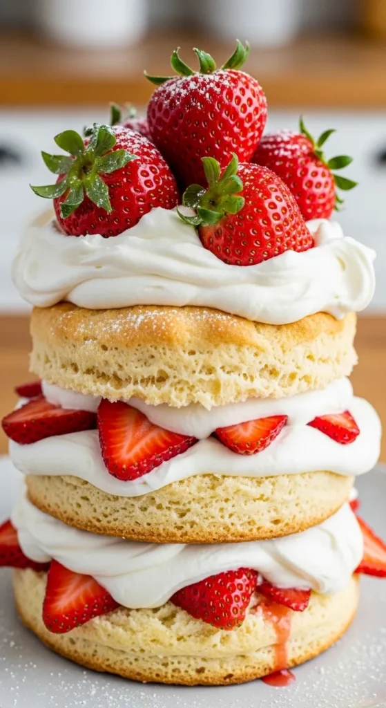 Perfect Strawberry Shortcake