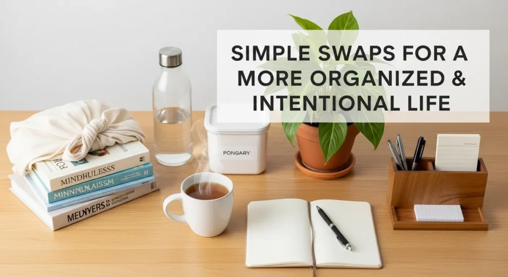Simple Swaps for a More Organized & Intentional Life